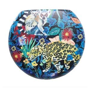 Nathalie Lete! Multi case cosmetic mirror. Japan Import. 
black jungle animals!